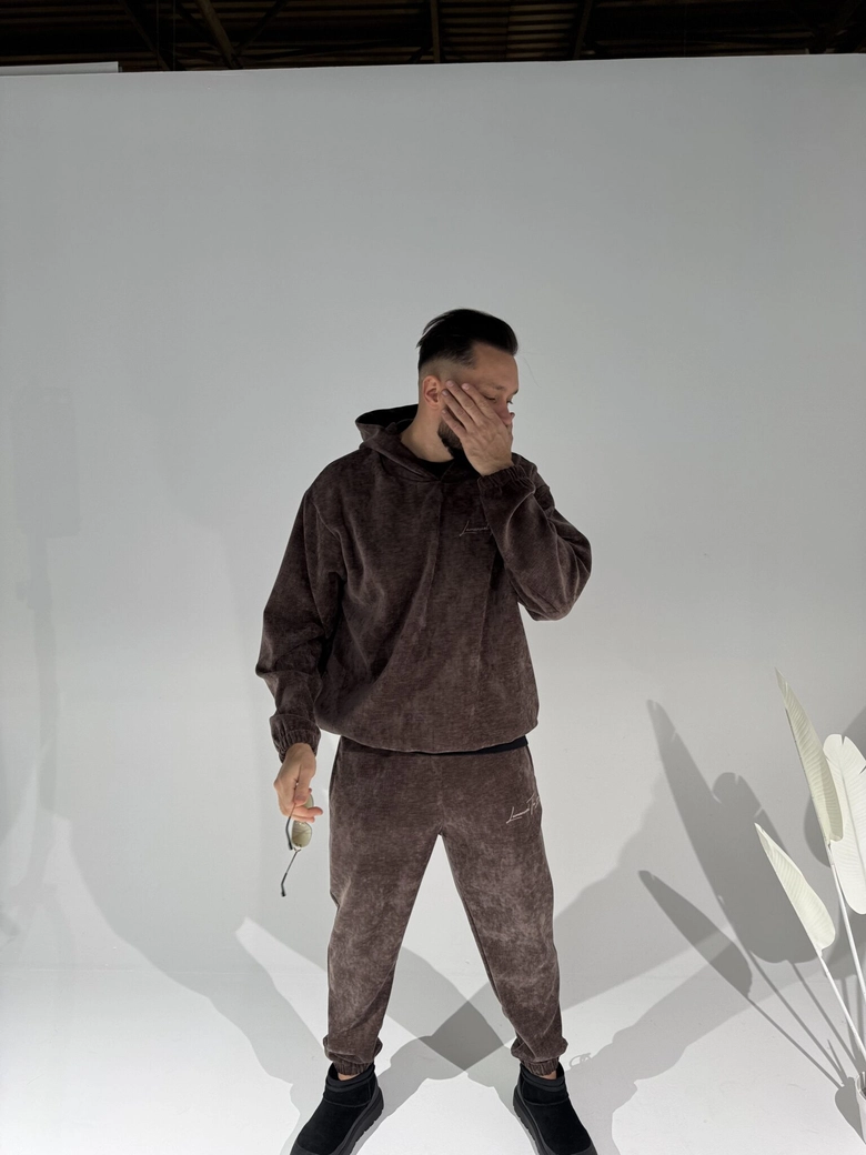 Bluza KING czekolada