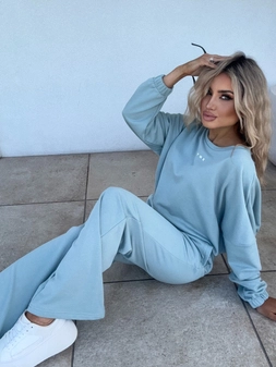 Komplet SYDNEY - szałwiowy