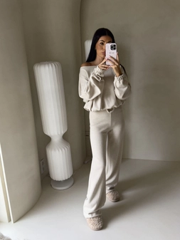 Komplet ANGEL NEW – jasny beż