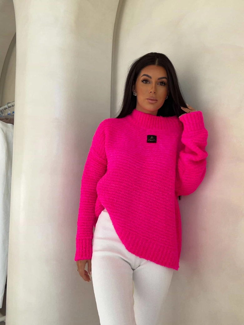 Sweter BUCLA – różowa