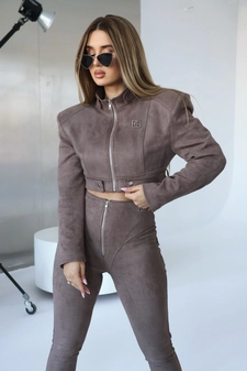 Kurtka damska BG Hell | cappuccino