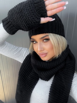 Komplet ALASKA - czarny N18033