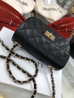 Torba pikowana czarna Ting J212