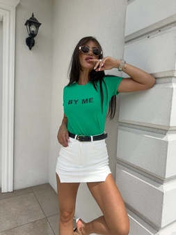 T-shirt GLAMOROUS - zieleń C16555