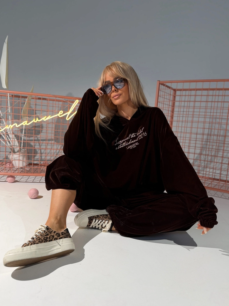 Bluza NUIT czekolada