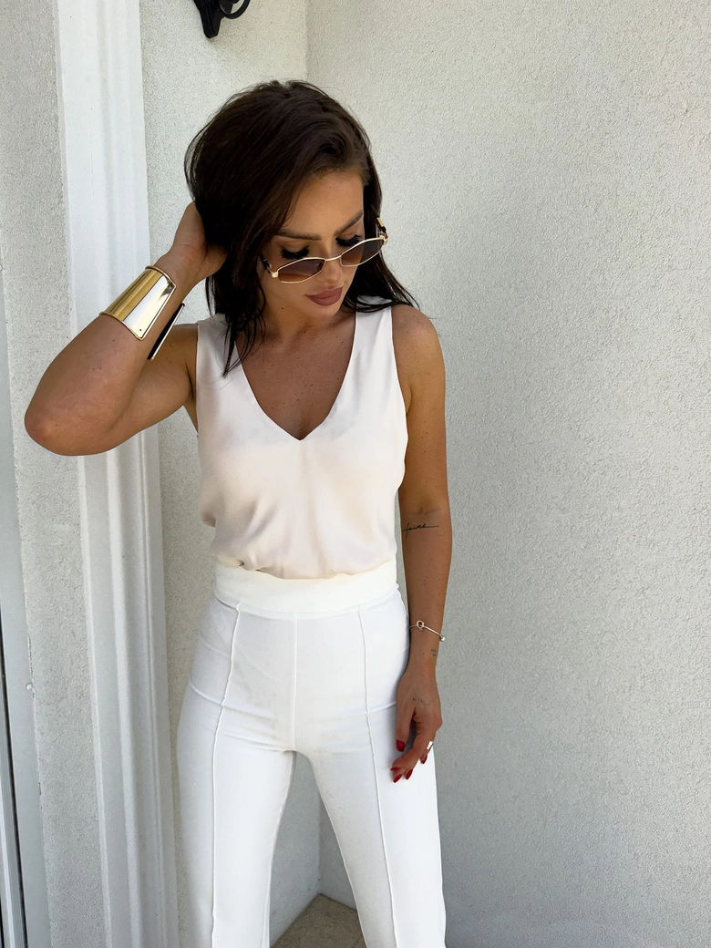 Top SATYNA – jasny beż