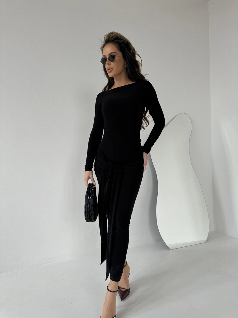 Sukienka SAINT czarna A18438