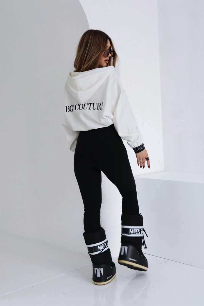 Legginsy damskie BG Swan | czarny