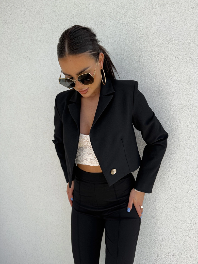 Marynarka SLIM - czarna