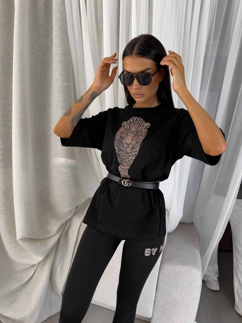 Legginsy WOW - czarne