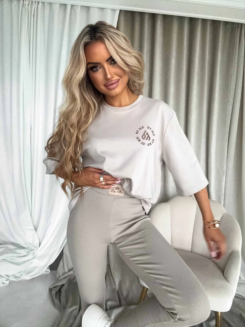 T-SHIRT PREMIUM - taupe