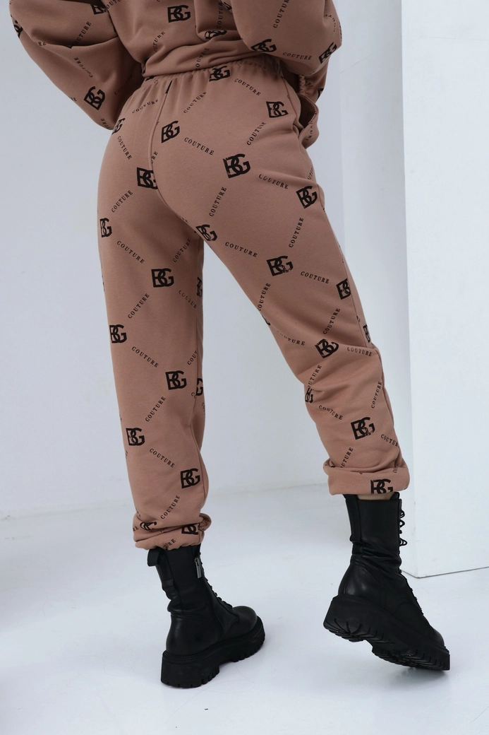 Dres damski BG Holo | kamel-czekolada