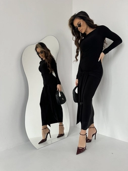 Sukienka SAINT czarna A18438