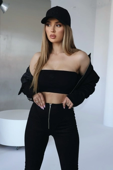 Top damski BG Titty | czarny