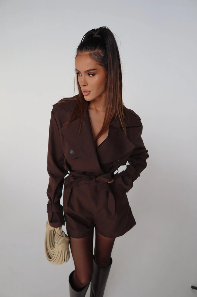 Kombinezon COURT czekolada