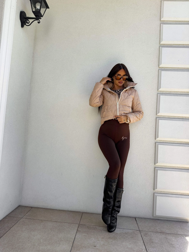 Kurtka VESTE – jasny camel