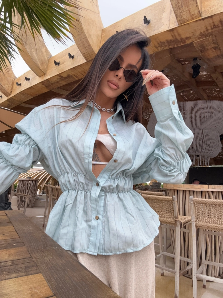 Koszula DEEP SEA mint