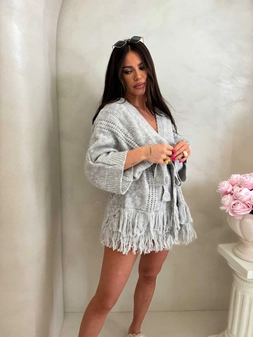 Kardigan ORIANA - szara