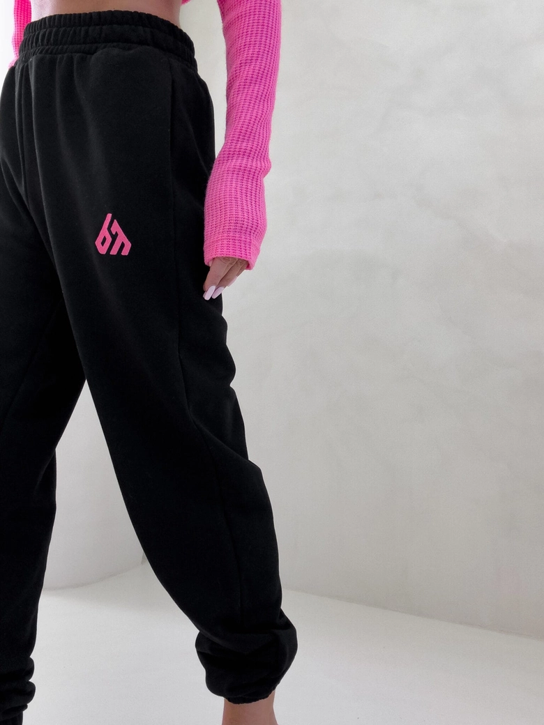 Spodnie DUO – czarne