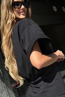 Sukienka damska BG Malibu | czarny