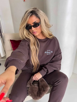 Komplet ESSENTIAL – czekoladowy