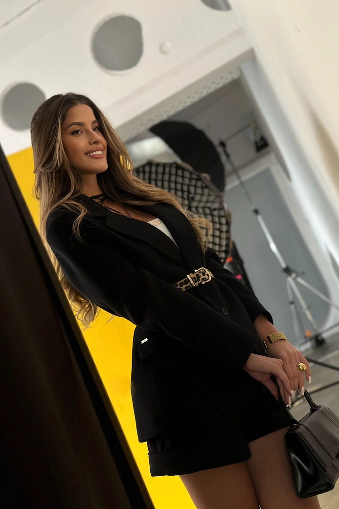 Marynarka damska BG Daylight | czarny R21108