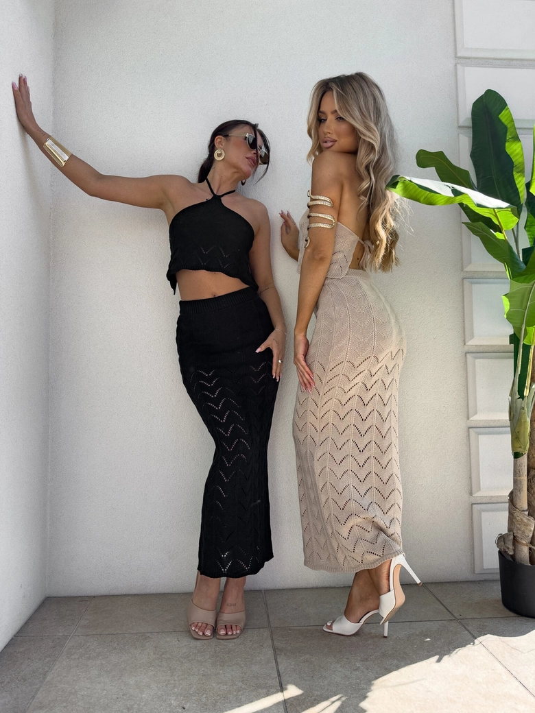 Komplet MARBELLA - czarny