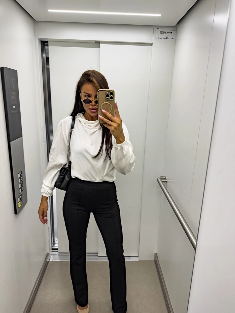 Bluzka LIVIA - ecru C16779