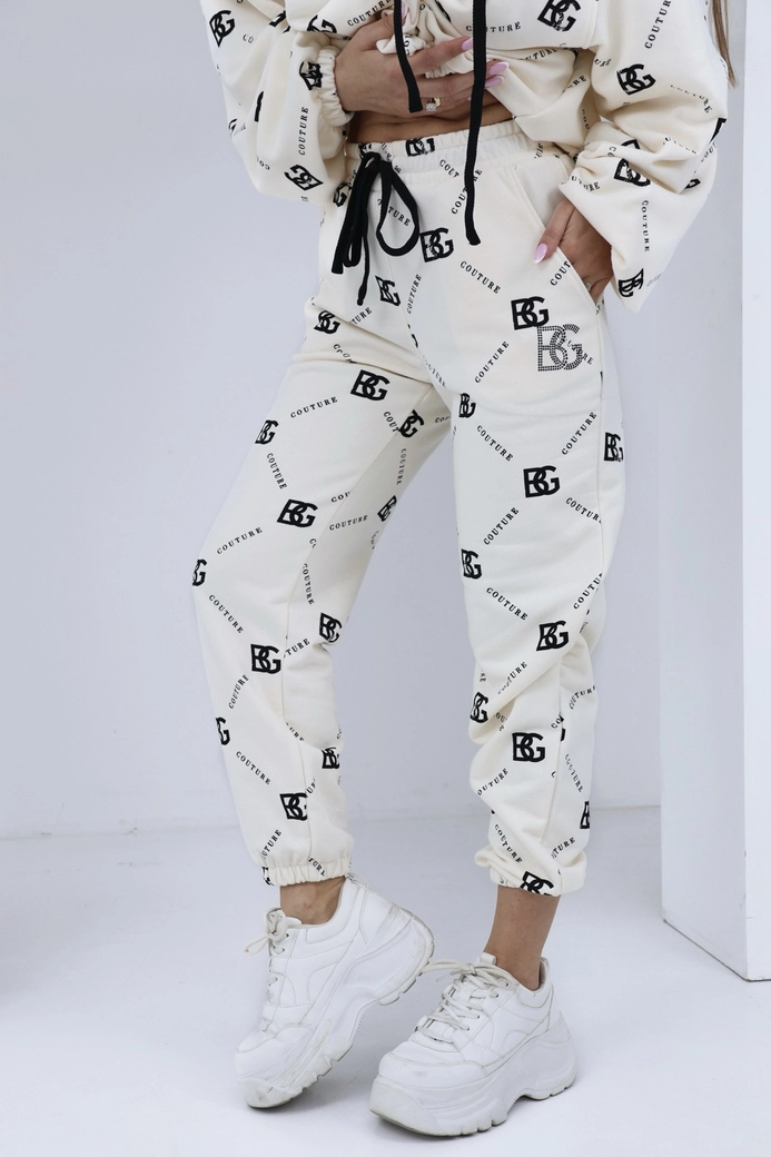 Dres damski BG Holo | wanilia-czarny