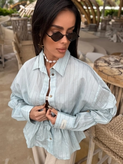 Koszula DEEP SEA mint