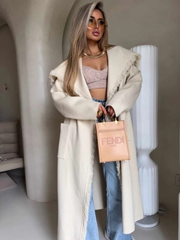 Płaszcz DIVA – jasny beż