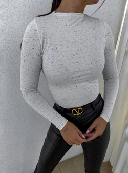 Bluzka SKIN print – marble C16826