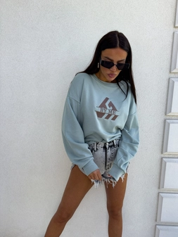 Bluza LUXIT – szałwiowa