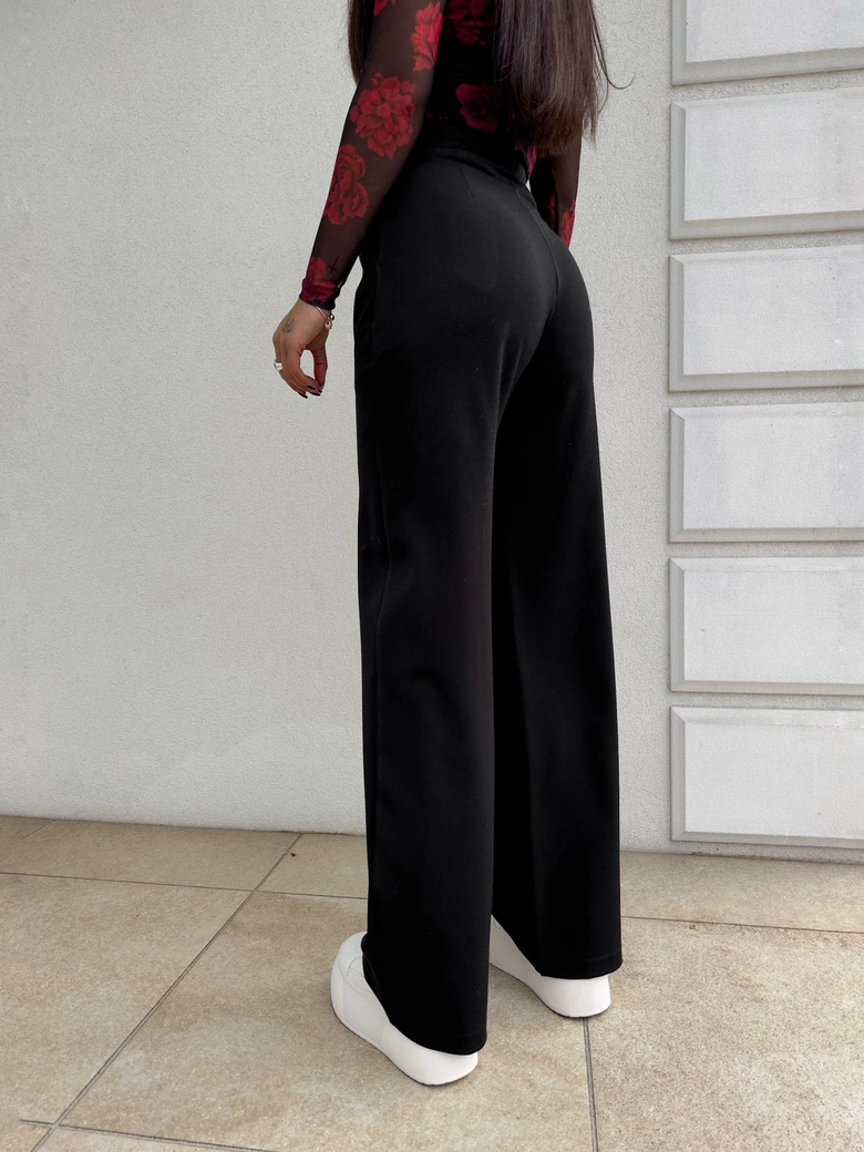 Spodnie SIMPLE - czarne T17695