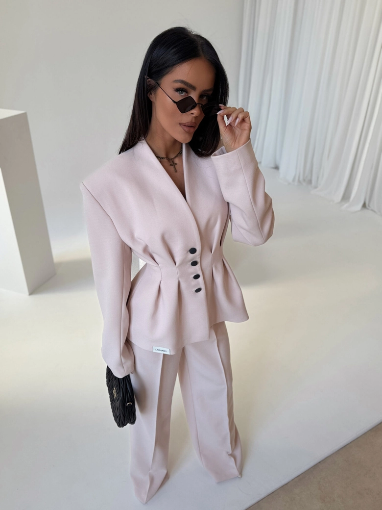 Spodnie BUSINESS puder