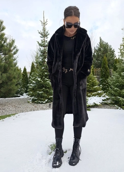 Płaszcz NOELLE czarny