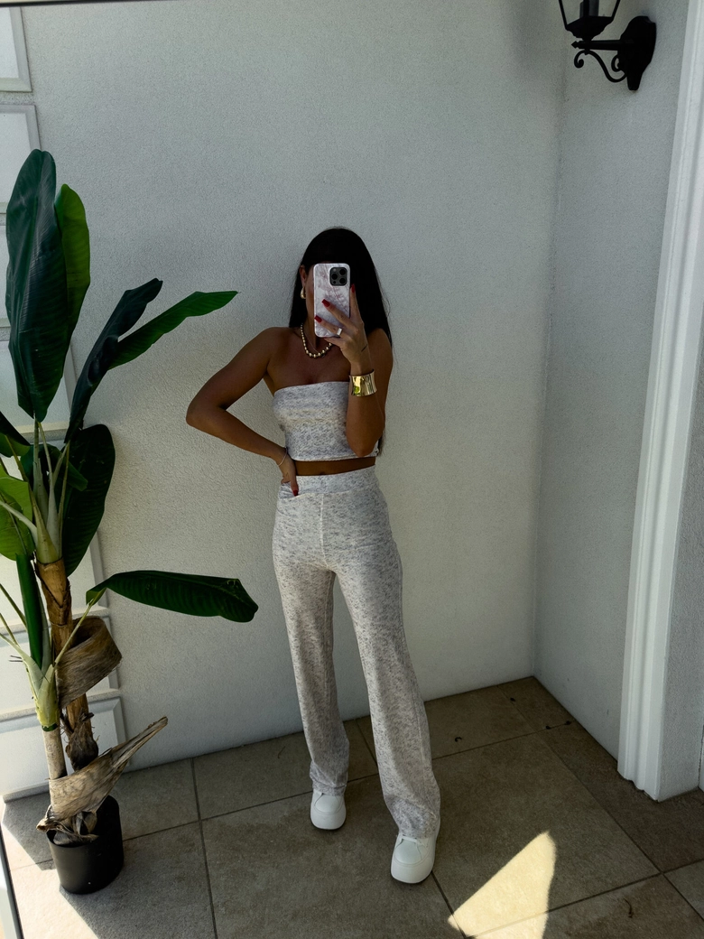 Komplet NYC - jasny szary