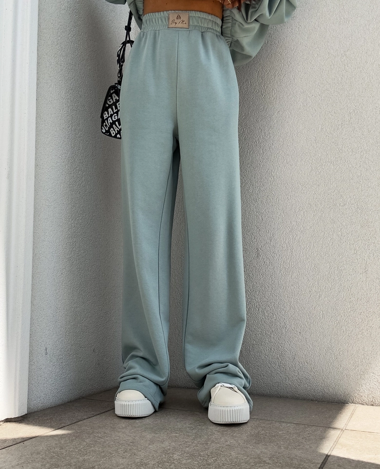 Spodnie SEVEN – szałwiowe