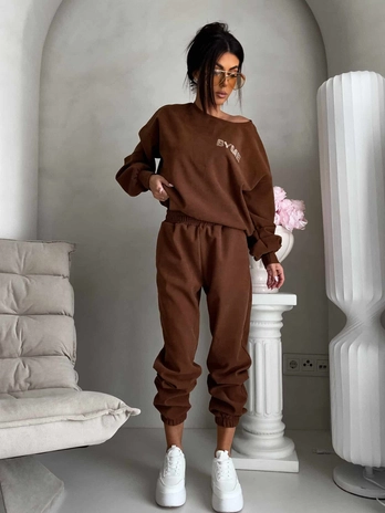 Komplet NOIR – karmelowy