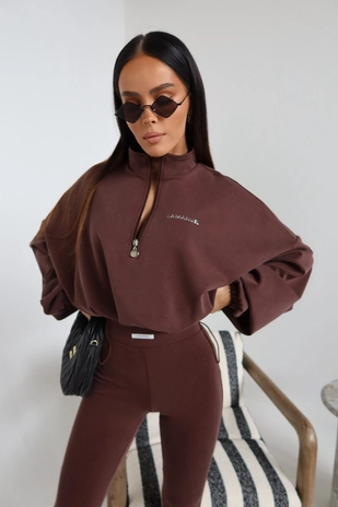 Bluza MOVE czekolada