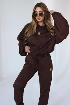 Dres damski BG Emu | czekolada