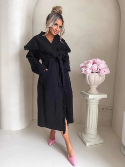 Płaszcz DIVA – czarny