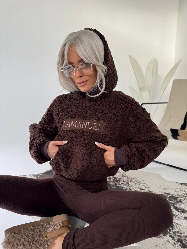 Bluza PUFFY czekolada