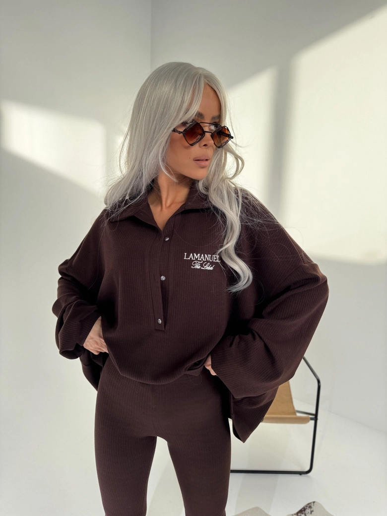 Bluza SEPARATE czekolada