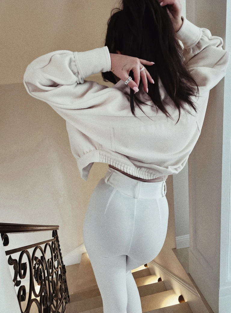 Kurtka MODERN – ecru W16546