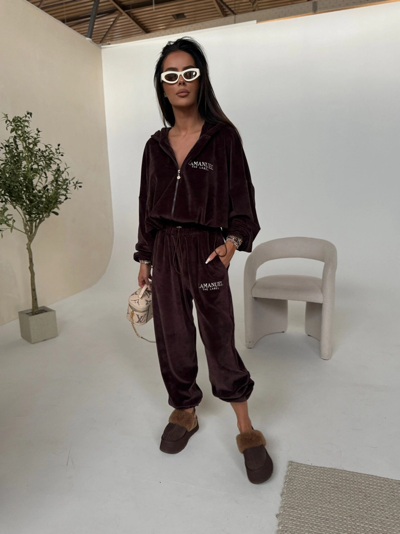 Spodnie BIGGY czekolada