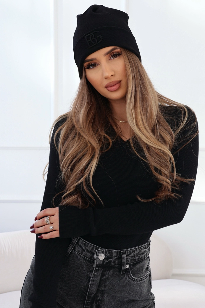 Czapka BG Hola | czarny