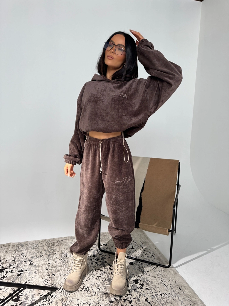 Bluza QUEEN czekolada