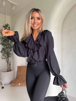 Bluzka ZARRA - czarna