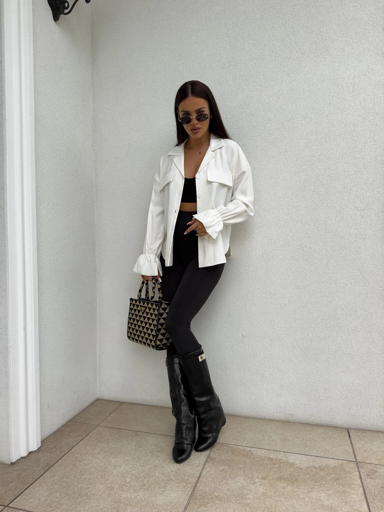 Koszula KEILA - ecru